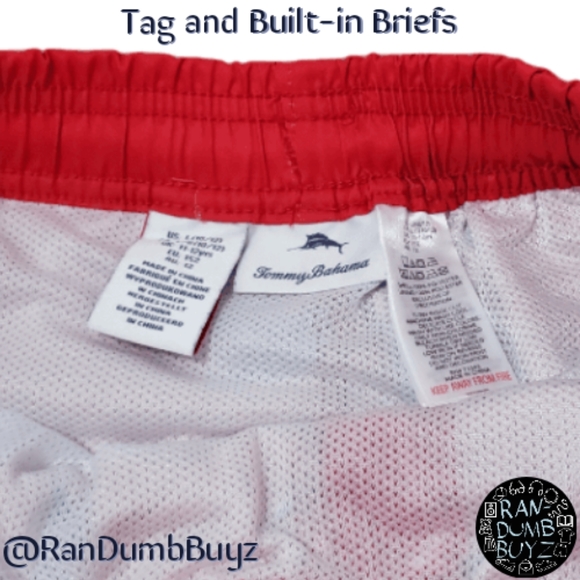 Tommy Bahama Boys Swim Trunks 10/11 (Large) / Traje de Baño Niños 10/11 (Grande) - Picture 5 of 11